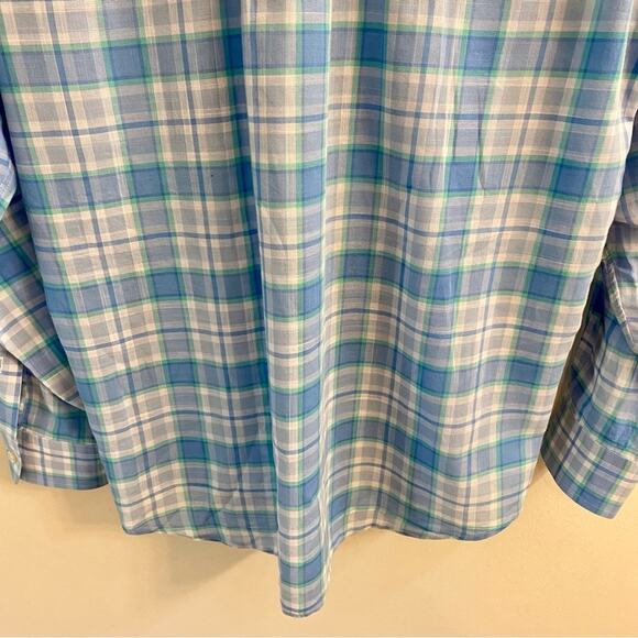 Vineyard Vines Plaid Long Sleeve Button Down 100% Cotton Tucker Shirt Mens Small - Picture 11 of 16